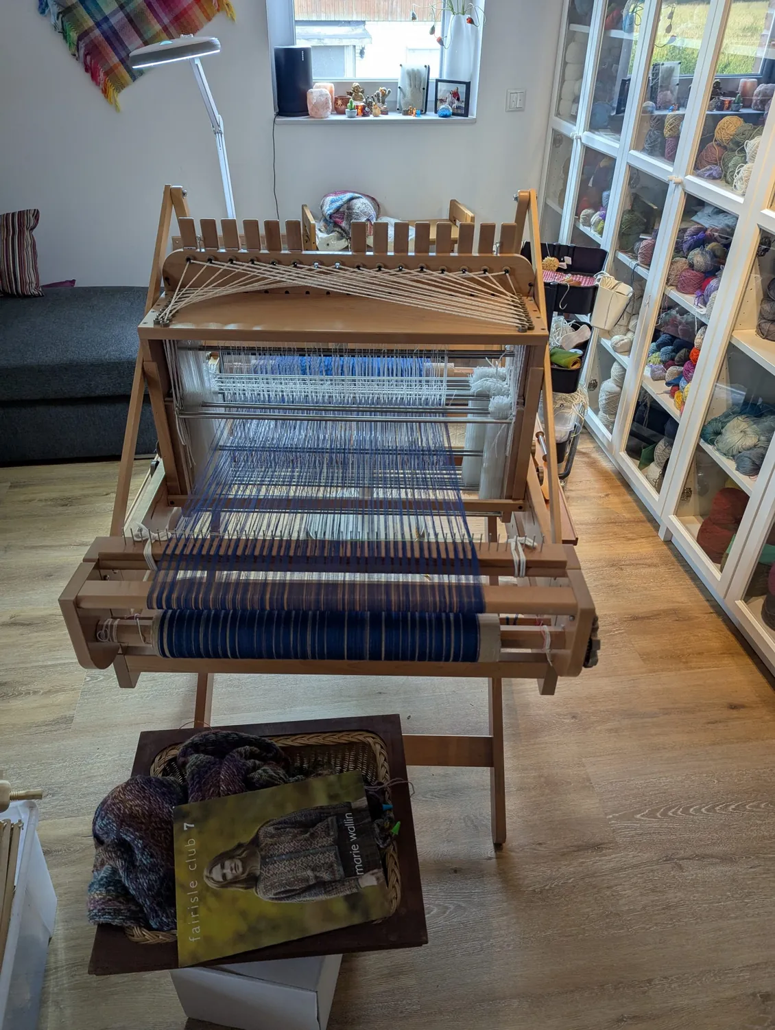 Webstühle im Atelier Leben und Weben in Mellendorf